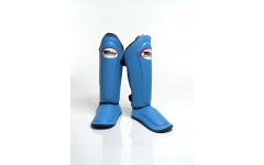 Защита голени Twins SGL10 light blue XL
