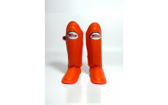 Защита голени Twins SGL10 orange XL