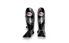 Защита голени Twins Special FSGL10-49 black silver - M