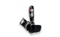 Защита голени Twins Special FSGL10-49 black silver - S