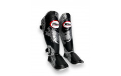 Защита голени Twins Special FSGL10-49 black silver - XL Защита голени Twins Special FSGL10-49 black silver - XL