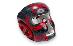 Шлем боксерский Twins Special FHGL3-TW5 black red L