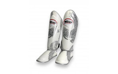 Защита голени Twins Special FSGL10-49 white silver - L