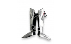 Защита голени Twins Special FSGL10-49 white silver - XL