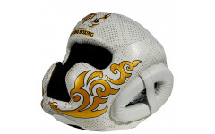 Боксерский шлем Top King Kanok white XL