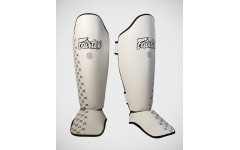 Защита голени Fairtex SP5 white XL